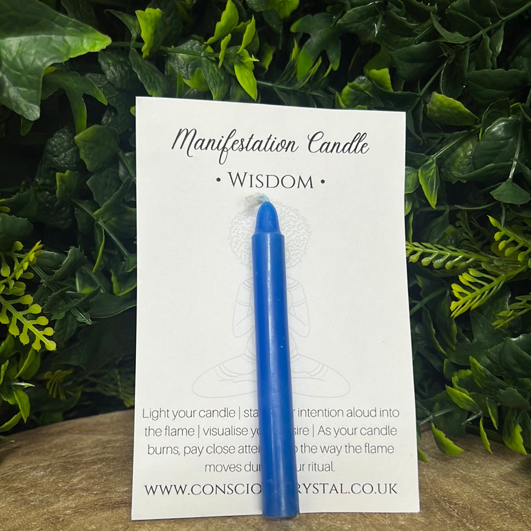 Wisdom Manifestation Candle