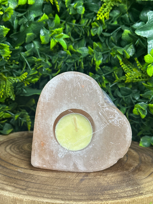 Heart Salt Tealight Holder