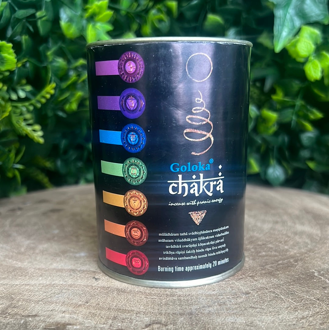 Chakra Backflow Incense