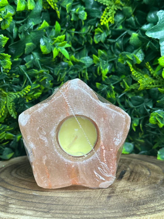 Star Salt Tealight Holder