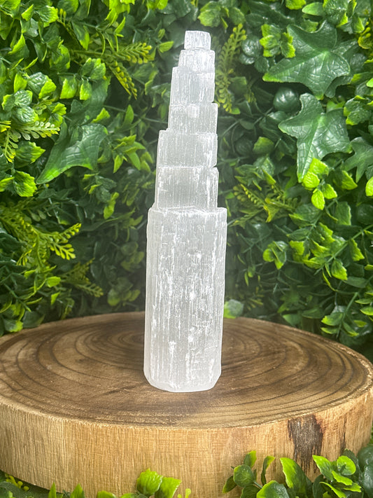 XL Large Selenite Tower