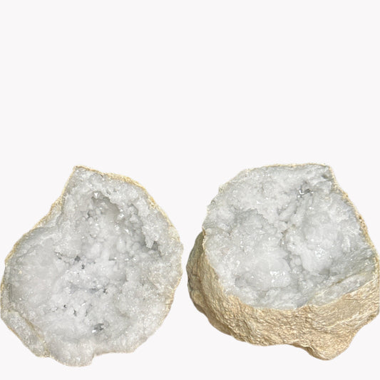 White Quartz Geode