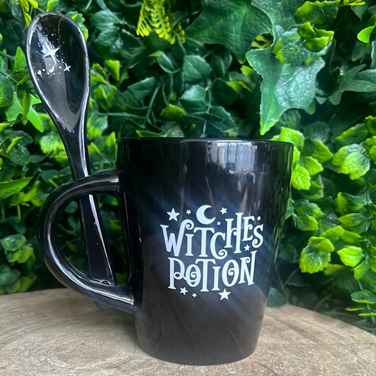 Witches Potion, cup and spoon