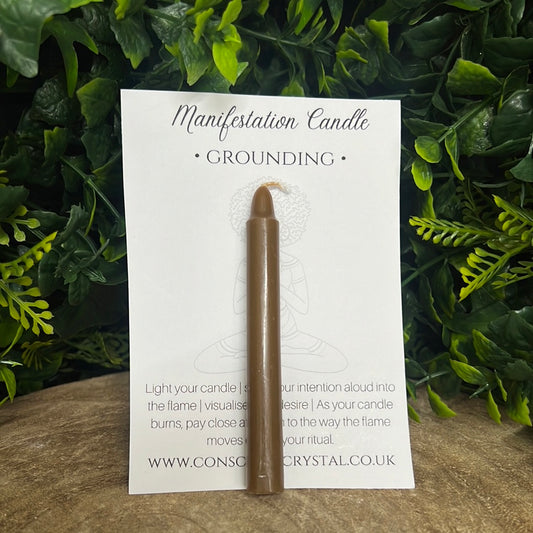 Grounding Manifestation Candle