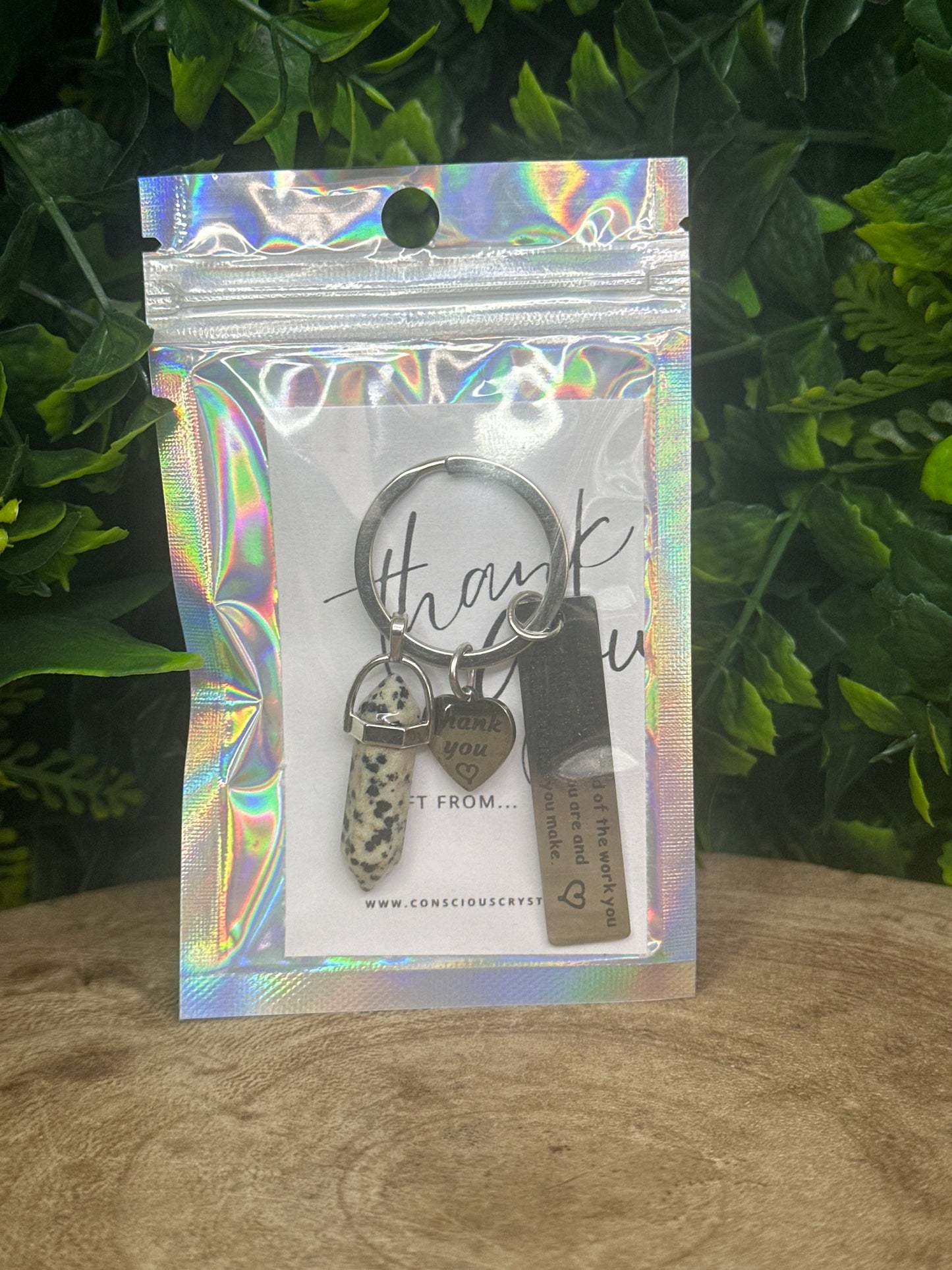 Thank you keyrings