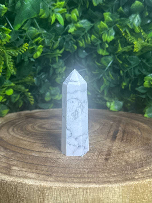 White Howlite Tower (2)