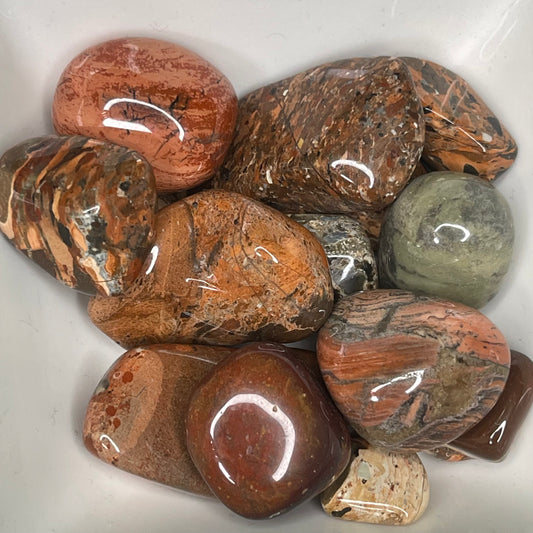 Brecciated Jasper Tumble